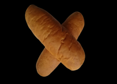 HOT DOG EKMEĞİ  KEPEKLİ